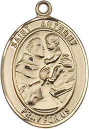 St. Anthony GF Saint Medal
