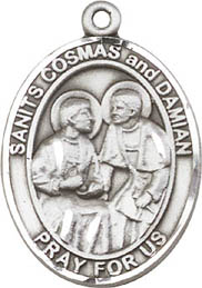 St. Cosmos and Damian SS Medal