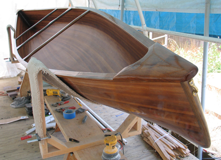 Canoe Interior Varnish