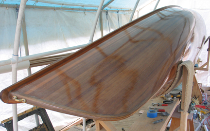 Canoe Exterior Varnish