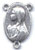 Rosary Centers: Mary Praying Size 3 OX