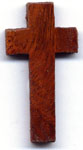 Crosses: Wood Brown Cross