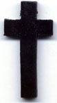 Wood Black Cross