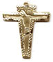 Crucifixes: Angular (Size 4) 14kt*