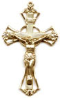 Crucifixes: Cutout (Size 6) 14kt*