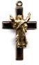 Crucifixes: Risen Christ (Size 4) 14kt*