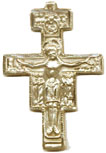 Crucifixes: SanDamiano (Size 7) GF