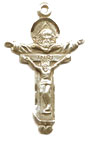 Crucifixes: Trinity (Size 5) 14kt