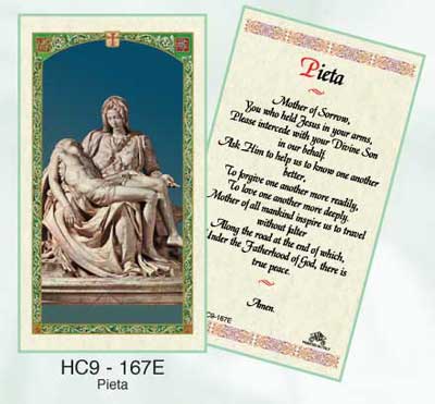 Holy Cards: The Pieta