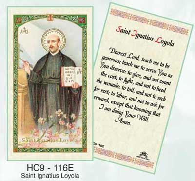 Holy Cards: Ignatius