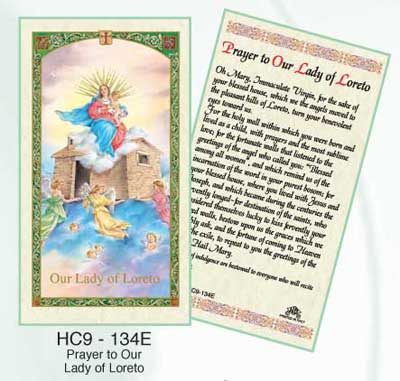 Holy Cards: Our Lady of Loreto