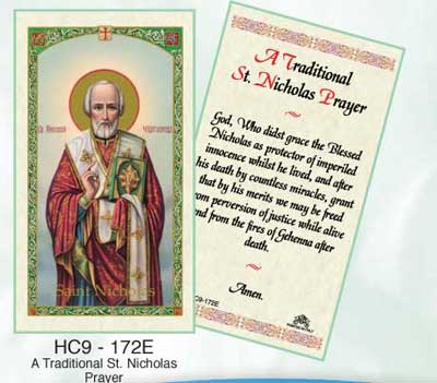 Holy Cards: Nicholas