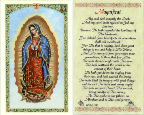 Holy Cards: Our Lady of Guadalupe Card