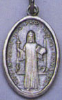 Religious Medals: St. Benedict OX Saint Medal