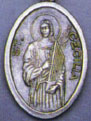 Religious Medals: St. Cecilia OX Saint Medal