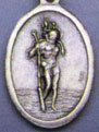 Religious Medals: St. Christopher OX Saint Medal