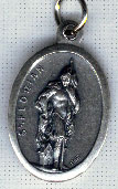 Religious Medals: St. Florian OX Saint Medal