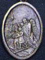 Religious Medals: Guardian Angel OX Saint Medal