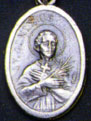 Religious Medals: St. Genesius OX Saint Medal