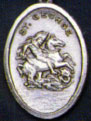 Religious Medals: St. George OX Saint Medal