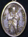 Religious Medals: St. James OX Saint Medal