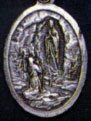 Religious Medals: Our Lady of Lourdes OX Medal