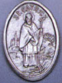 Religious Medals: St. Patrick OX Saint Medal