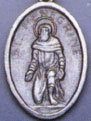 Religious Medals: St. Peregrine OX Saint Medal