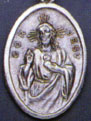 Religious Medals: Scapular Medal OX Medal
