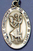 Religious Medals: St. Christopher SS Saint Medal