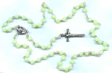 Pre-made Rosaries and Chaplets: Glow-in-the-dark Rosary