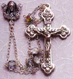 Pre-made Rosaries and Chaplets: Rosary Ladder Vitrail