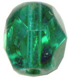 Glass Beads: Cz FP Emerald Glass 6mm