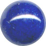 Semi-precious Beads: Fossil Blue 8mm