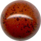 Semi-precious Beads: Jasper Red 6mm