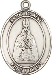 Religious Medals: St. Blaise SS Saint Medal