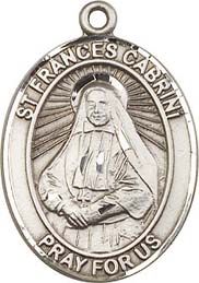 Religious Medals: St. Frances Cabrini SS Medal