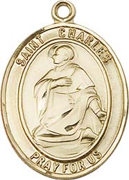 Religious Medals: St. Charles GF Saint Medal