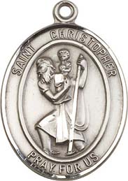St. Christopher SS Saint Medal
