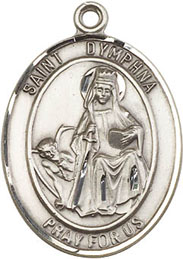 St. Dymphna SS Saint Medal