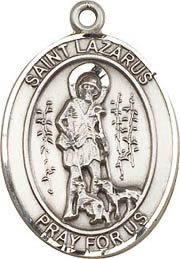 Religious Medals: St. Lazarus SS Saint Medal