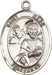 Religious Medals: St. Mark the Evangelist SS Mdl