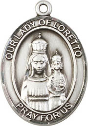 Religious Medals: Our Lady of Loretto SS Medal
