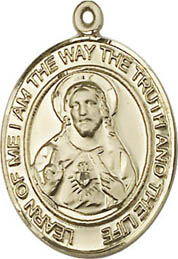 Religious Medals: Scapular GF Saint Medal
