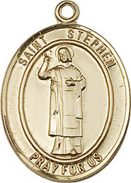 Religious Medals: St. Stephen GF Saint Medal