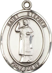 St. Stephen SS Saint Medal