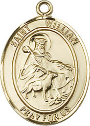 Religious Medals: St. William GF Saint Medal