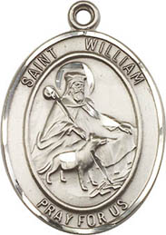 Religious Medals: St. William of Rochester SS Md