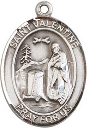 Religious Medals: St. Valentine SS Saint Medal