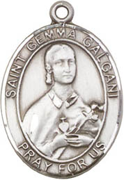 Religious Medals: St. Gemma Galgani SS Medal